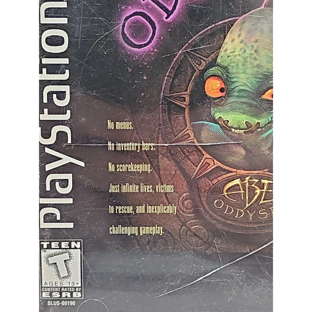 Oddworld-Abe's Oddyssee - Sony PlayStation 1